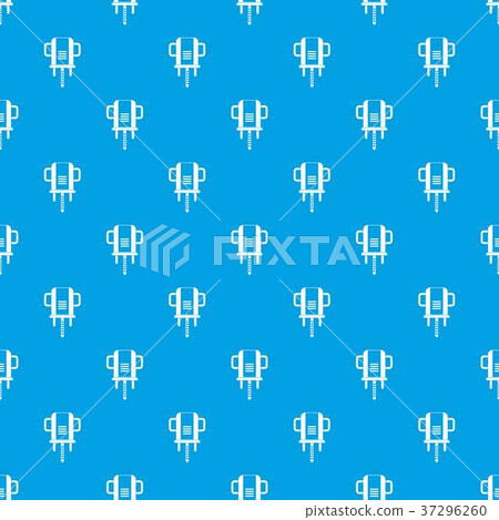 Boer drill pattern seamless blue 37296260