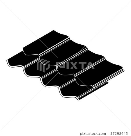 Metal tile icon, simple style - Stock Illustration [37298445] - PIXTA
