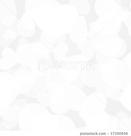 Scattered white paper hearts 37300936