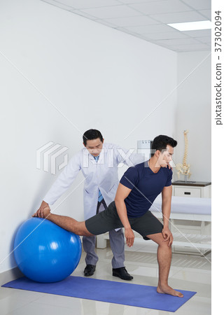 Exercising patient Exercising patient 37302094