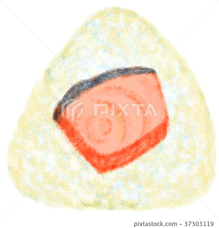三文魚飯糰 37303119