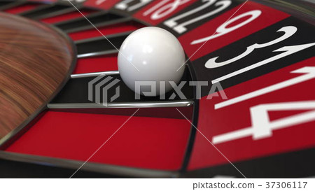 Casino roulette wheel ball hits 31 thirty-one Casino roulette wheel ball hits 31 thirty-one 37306117