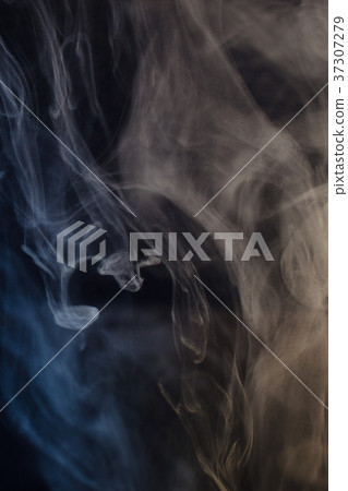 煙,煙霧,繚繞,不規則,絲狀,smoke, wind around, irregular 37307279