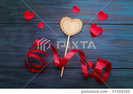 Heart with place for text Heart with place for text 37308389