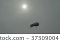 Airships Zeppelin gas helium floating in the sky 37309004