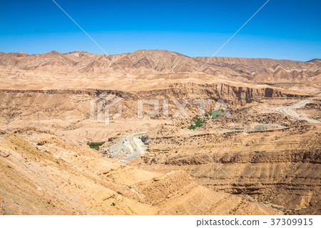 Famous Mountain oasis Chebika in Tunisia Famous Mountain oasis Chebika in Tunisia 37309915