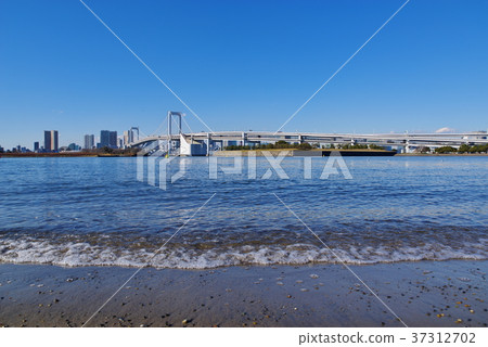 Tokyo Bay in the Clear Water and Rainbow Bridge 2012.01 c-1 Tokyo Bay in the Clear Water and Rainbow Bridge 2012.01 c-1 37312702
