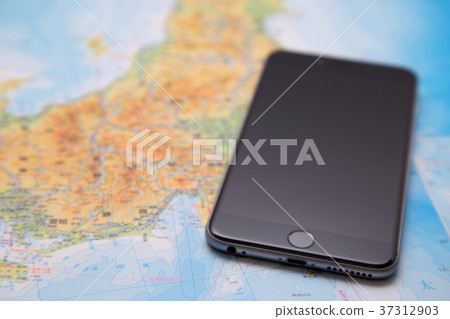 智能手機和地圖 智能手機和地圖 37312903