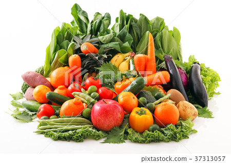 新鮮蔬菜和水果 37313057