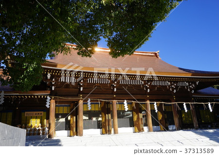 1月明治神宮,24個神社和參拜神社 1月明治神宮,24個神社和參拜神社 37313589