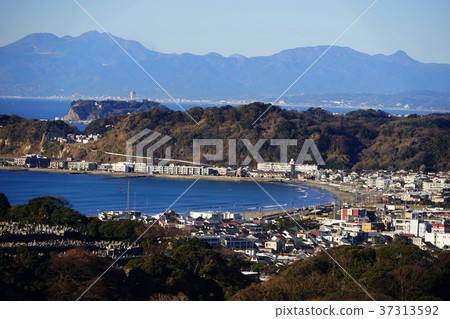 Jan. Kamakura 423 Inamuragasaki到Yuigahama和Mt. 37313592