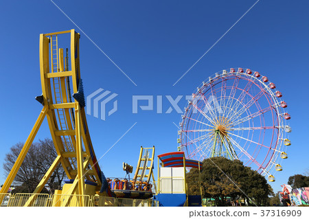 Ferris wheel of Hitachi Beach Park 37316909