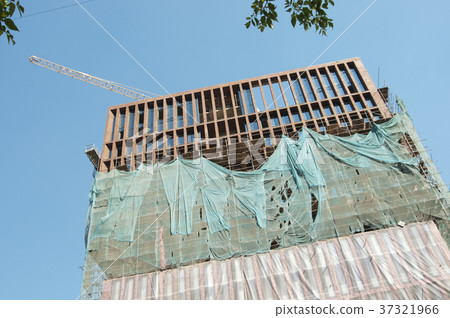 Construction of the high-rise building 37321966