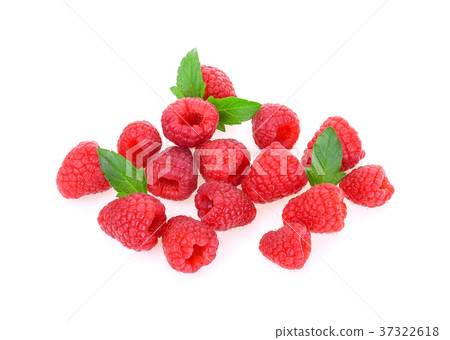 Raspberry isolated on white background 37322618