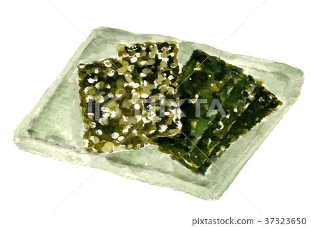 Nori seaweed and rock nori seaweed Nori seaweed and rock nori seaweed 37323650