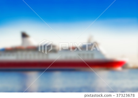Passenger ship - blurred image Passenger ship - blurred image 37323678