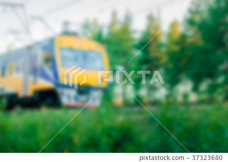 Passenger train - blurred image Passenger train - blurred image 37323680