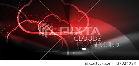 Vector cloud computing, storage concept 37324057