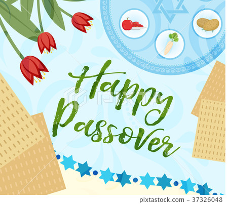 Passover poster, invitation, flyer, greeting card Passover poster, invitation, flyer, greeting card 37326048