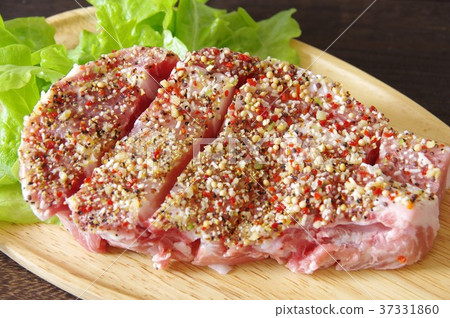 Pork loin for steak 37331860