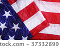 Screwed Up USA Flag Background 37332899
