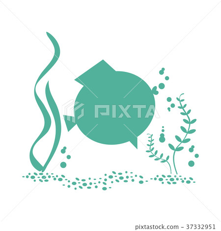fish silhouette icon fish silhouette icon 37332951