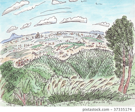 Kanto Hirano從Jinmayama遠景 37335174