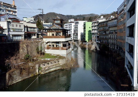 飯坂溫泉風景 37335419