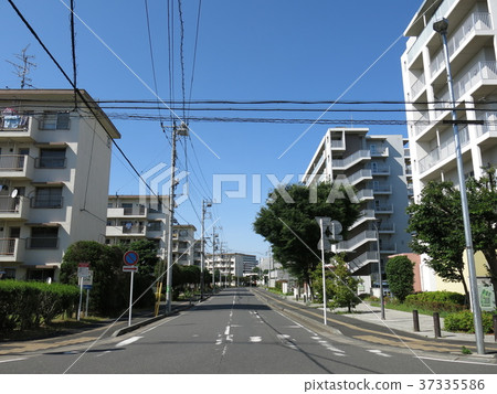 Toyousi housing complex (newly built building after rebuilding and the same building as before) Toyousi housing complex (newly built building after rebuilding and the same building as before) 37335586