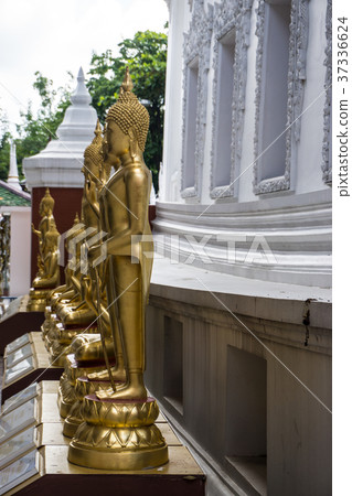 Golden Buddha Statue side of Chapel Golden Buddha Statue side of Chapel 37336624
