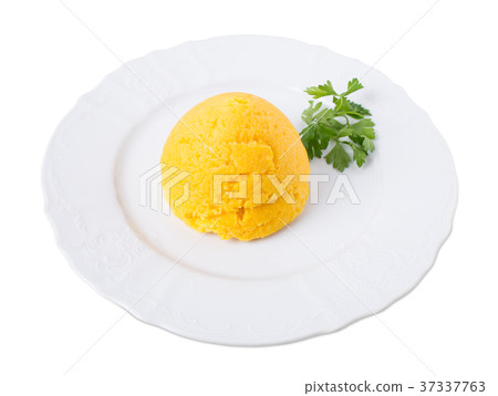 Delicious corn maize porridge. 37337763