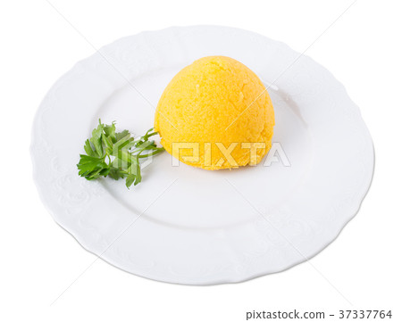 Delicious corn maize porridge. 37337764