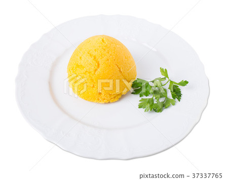 Delicious corn maize porridge. 37337765