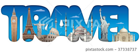 travel around the world sign 37338737