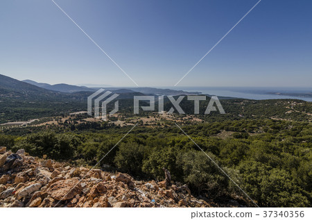 rocks and mountains Kefalonia and the Ionian Sea 37340356