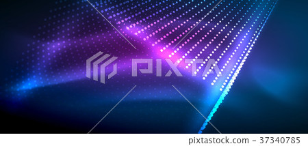 Neon light effects, particles Neon light effects, particles 37340785