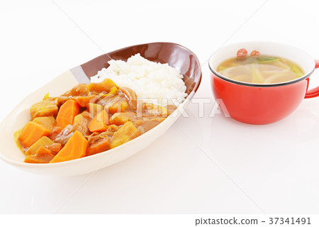 A delicious curry rice 37341491