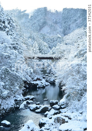 Niigawa分支的冬天風景 37342031