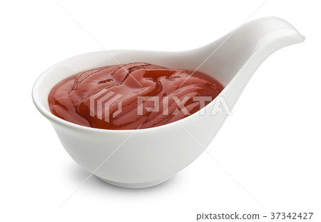 Ketchup isolated on white background Ketchup isolated on white background 37342427