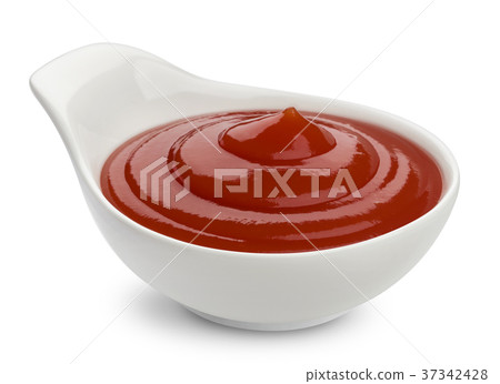 Ketchup isolated on white background Ketchup isolated on white background 37342428