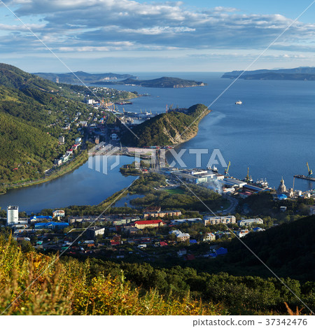 Summer view of Petropavlovsk-Kamchatsky City 37342476