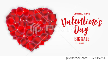 Valentine s Day Love and Feelings Sale Background 37345751