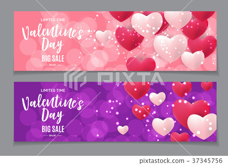 Valentine s Day Love and Feelings Sale Background 37345756