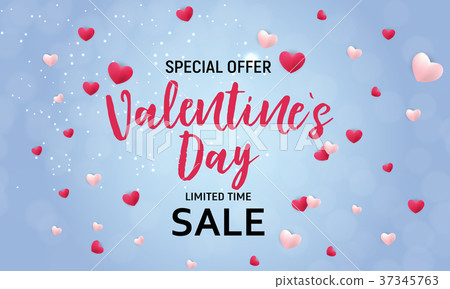 Valentine s Day Love and Feelings Sale Background Valentine s Day Love and Feelings Sale Background 37345763