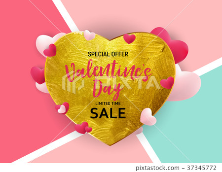 Valentine s Day Love and Feelings Sale Background 37345772