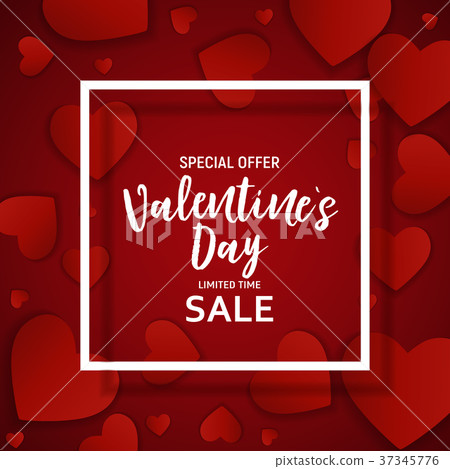 Valentine s Day Love and Feelings Sale Background Valentine s Day Love and Feelings Sale Background 37345776