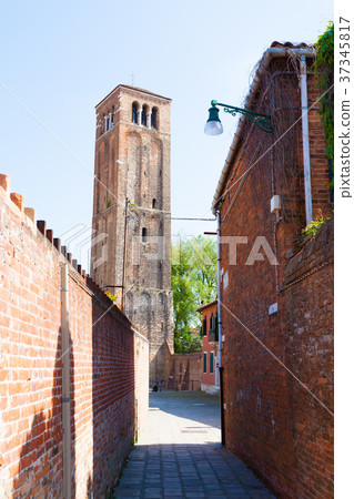 Murano church bell tower,Venice 37345817