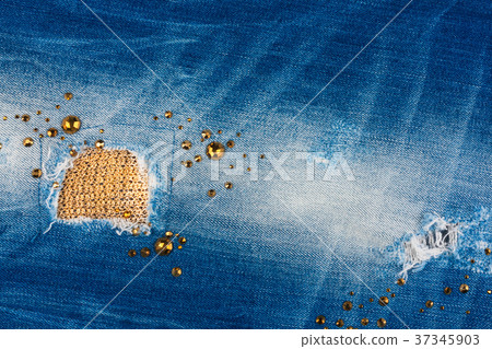 Luxurious and beautiful, stylish background jeans  37345903