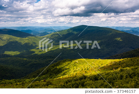 grassy slopes of Carpathian mountains grassy slopes of Carpathian mountains 37346157