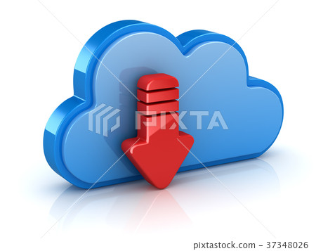 Cloud System Download Concept 37348026
